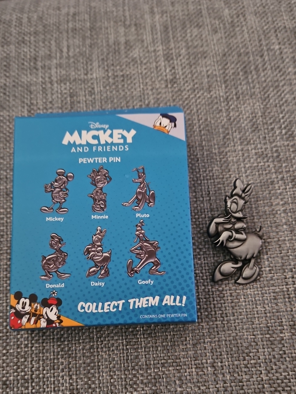 Disney Pewter Daisy Duck Pin
